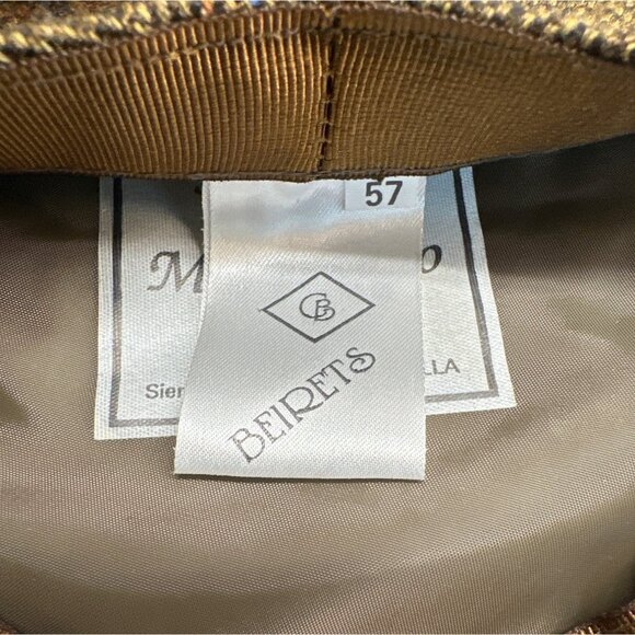 Vintage Maquedano Tweed Flat Cap - Picture 7 of 10